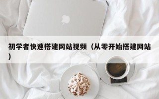 聊城初学者快速搭建网站视频（从零开始搭建网站）
